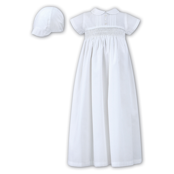 Sarah Louise Christening Gown & Bonnet - 1178